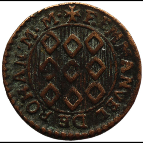 1776 1 Grano Malta Coin Emmanuel de Rohan