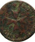 1776 1 Grano Malta Coin Emmanuel de Rohan