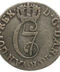 1781 2 Skilling Dansk Norway Coin King Christian VII