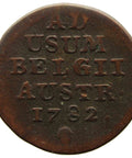 1782 1 Liard - 1 Oord Austrian Netherlands Joseph II Coin Brussels Mint