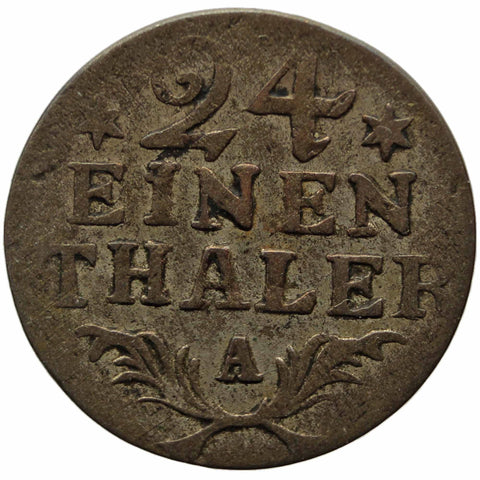 1782 A 1/24 Thaler Kingdom of Prussia Coin Friedrich II