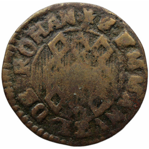 1785 1 Grano Malta Coin Emmanuel de Rohan no title letter