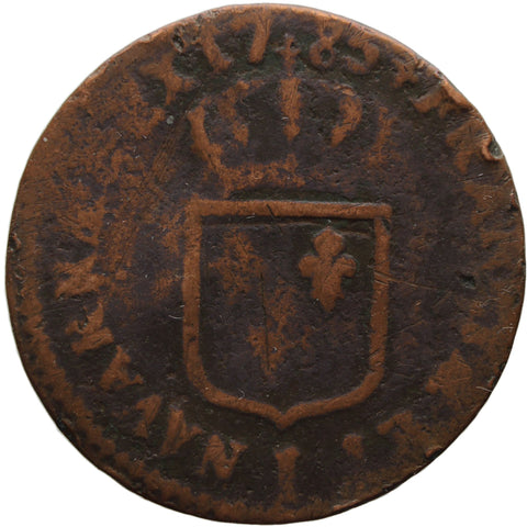 1785 1 Sol Louis XVI France Coin
