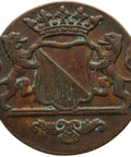 1787 Duit Utrecht Netherlands Coin