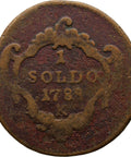 1788 K 1 Soldo County of Gorizia Italian State Leopoldo II Kremnitz Mint