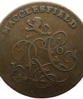 1790 - 1799 Half Penny Token Macclesfield United Kingdom