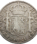 1790 4 Reales Mexico Spain Carlos IV Coin Silver