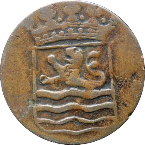 1790 Duit Zeeland Netherlands East Indies Coin