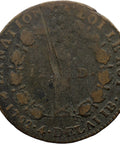 1792 D France 12 Deniers Louis XVI Coin Lyon Mint