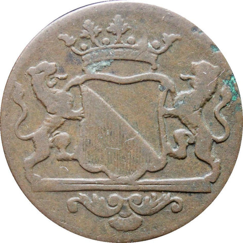 1794 Duit Utrecht Netherlands East Indies Coin