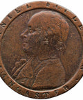 1794 Half Penny Token Lancashire Lancaster D. Eccleston