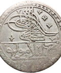 1794 Ottoman 100 Para Selim III Yuzluk Large Coin Silver Istambul Mint