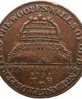 1795 Half Penny Token Kent Deptford