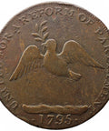 1795 Half Penny Token London Corresponding Society Milled edge