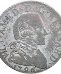 1796 20 Soldi Victorio Amedeo III Italian states Sardinia Turin Mint