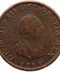 1799 One Farthing United Kingdom Coin George III 3rd issue