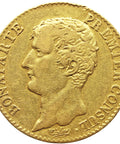 1803 A 20 Francs France Gold Coin Napoleon Bonaparte Premier Consul Paris Mint