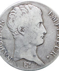 1804 (AN13) France Napoleon Bonaparte 5 Francs Silver Coin
