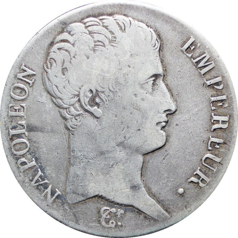 1804 (AN13) France Napoleon Bonaparte 5 Francs Silver Coin