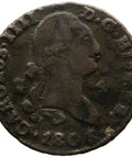 1806 4 Maravedis Carlos IV Coin Spain