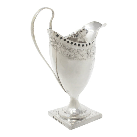 1809 Antique George III Era Sterling Silver Cream Jug Silversmiths George Gray London Hallmarks
