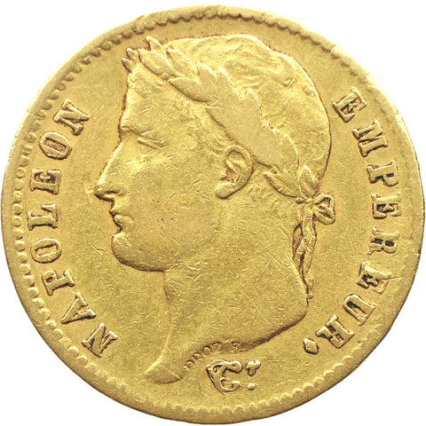 1811 A 20 Francs France Gold Coin Napoleon Bonaparte Paris Mint