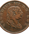 1813 Half Stiver Demerara and Essequibo Coin George III