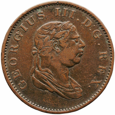 1813 Half Stiver Demerara and Essequibo Coin George III