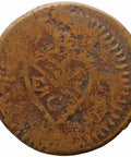 1813 Z 1/2 Stuiver British East Indies Coin
