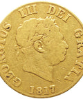 1817 Half Sovereign George III Coin Gold UK