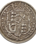 1817 Sixpence George III Great Britain Silver British Coin