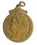 1823 Antique George IV Medal British Medallion