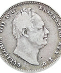 1834 Great Britain William IV One Shilling Coin