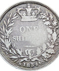 1834 Great Britain William IV One Shilling Coin