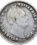 1836 1 and half Pence William IV Great Britain Silver British Coin Struck for Colonial use