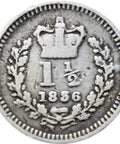1836 1 and half Pence William IV Great Britain Silver British Coin Struck for Colonial use