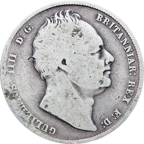 1836 Great Britain Half Crown William IV Silver Coin