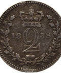 1838 2 Pence Queen Victoria Maundy Issues Silver Coin