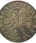 1844 25 Centimes Geneva Swiss cantons Switzerland Coin