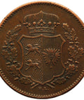 1850 1 Sechsling Germany Provisional government of Schleswig - Holstein Coin