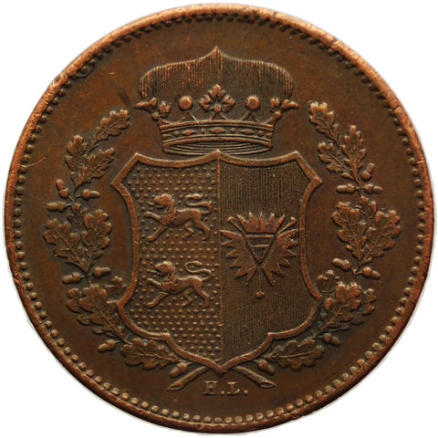 1850 1 Sechsling Germany Provisional government of Schleswig - Holstein Coin