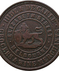 1858 1 Penny Australia Token Hide & De Carle – Melbourne