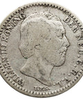 1878 10 Cents Netherlands Silver Coin William III