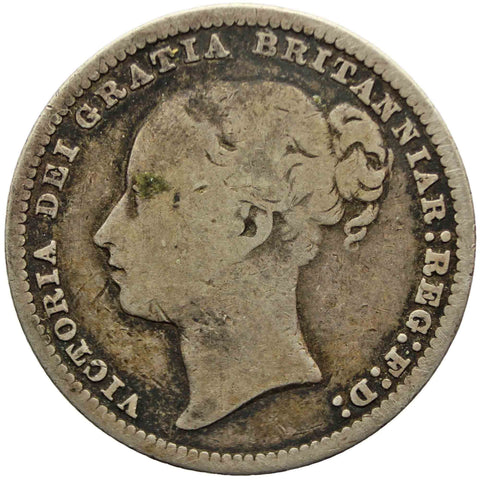 1878 Shilling Victoria Great Britain Silver Coin