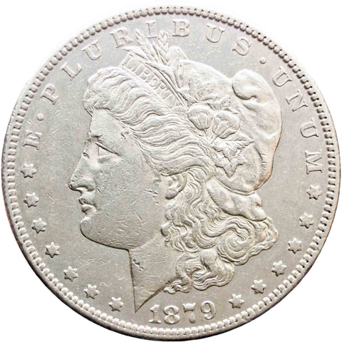 1879 Morgan Dollar United States Coin Silver