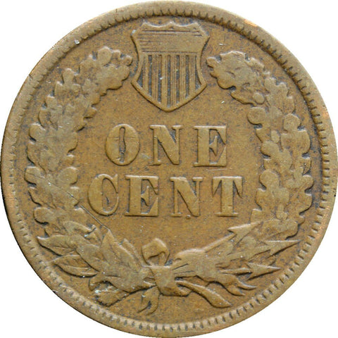 1881 One Cent United States Indian Head Coin