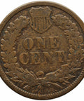 1883 One Cent US Coin Indian Head