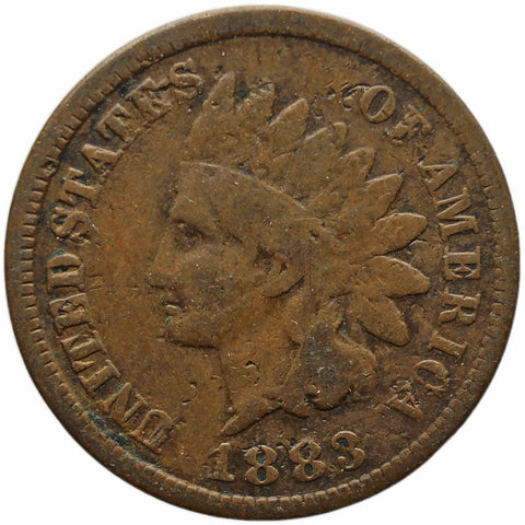 1883 One Cent US Coin Indian Head