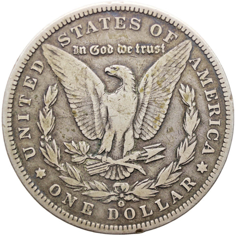 1887 O Morgan Dollar United States Coin Silver New Orleans Mint