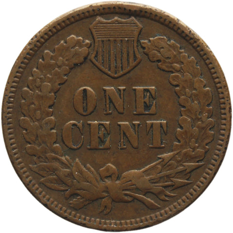 1887 One Cent United States Indian Head Coin